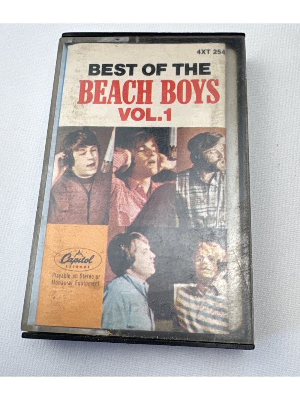 Best Of The Beach Boys Vol. 1 Capitol Cassette Tape 4XT 254 Collectible